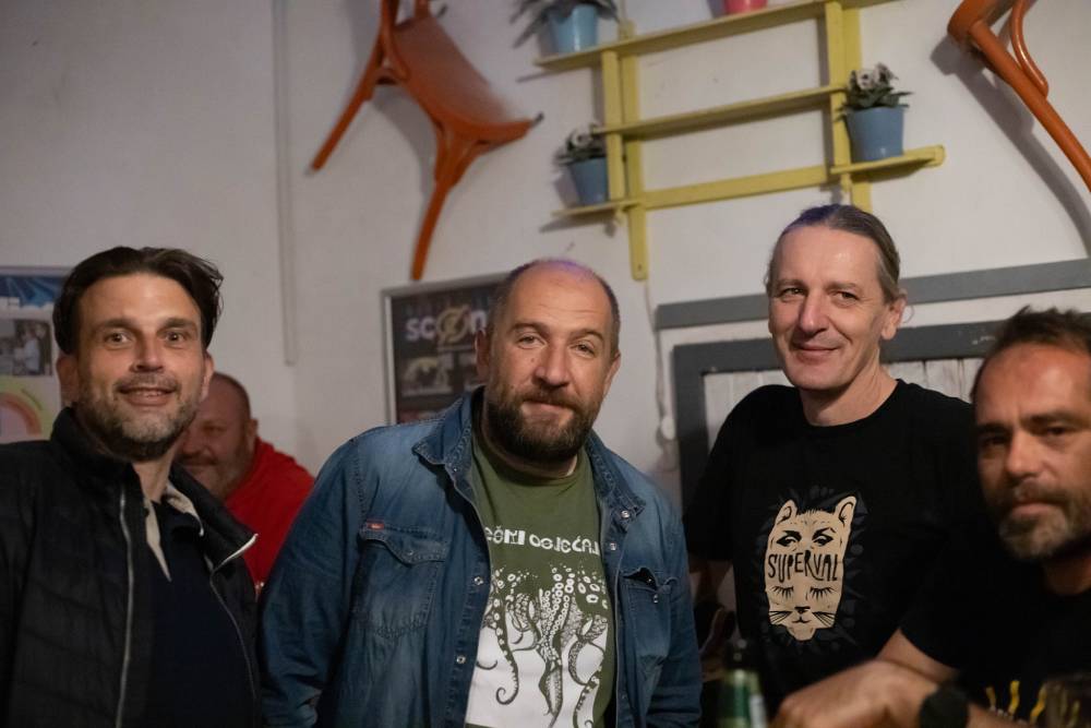 Hrvoje Jelković (second from left) (Photo by Zrinka Magazin)